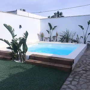 Casa Con Piscina Privada A 200m Playa , Cádiz España